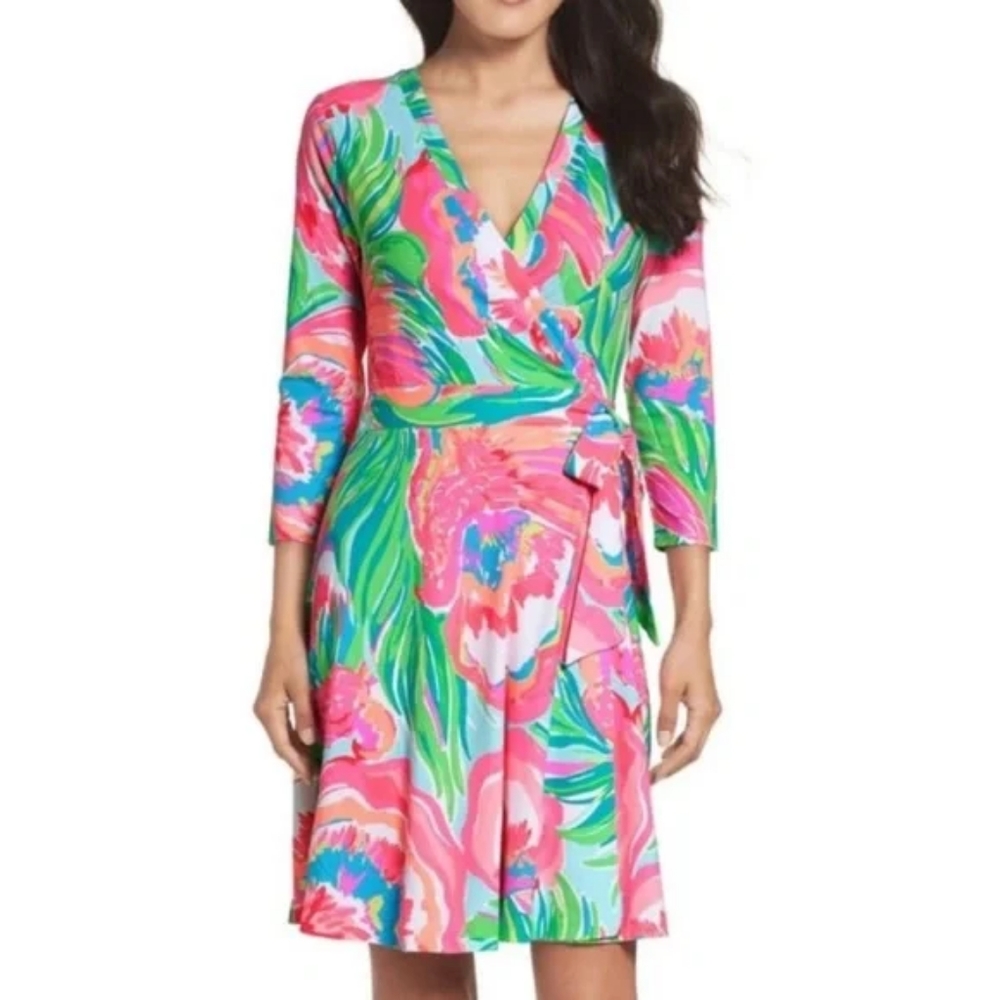 Lilly Pulitzer wrap dress